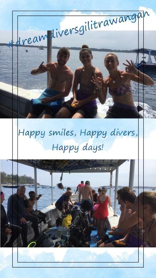 Dream Divers Resort Gili Trawangan Bagian luar foto